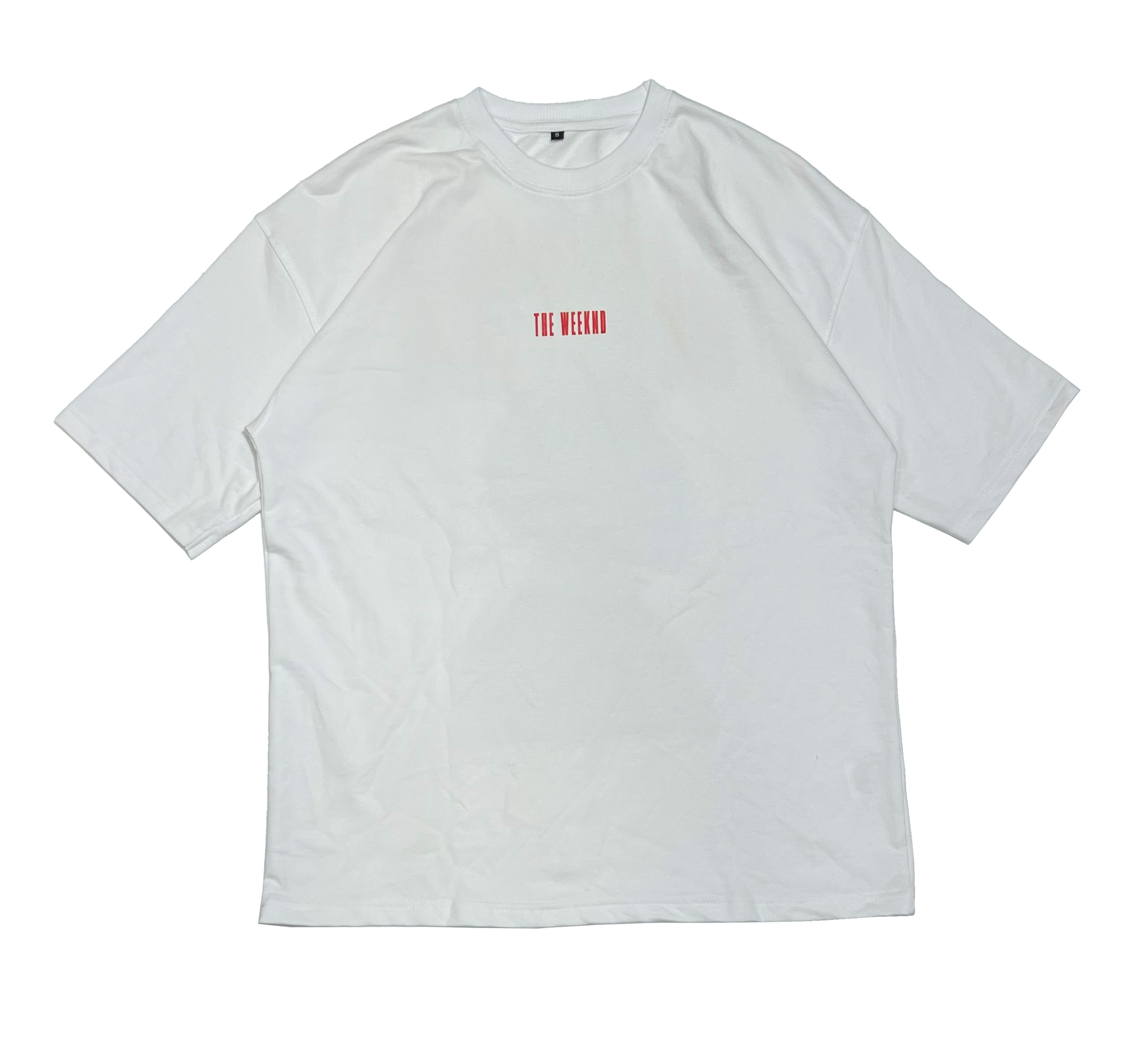 The Weeknd "Blinding Lights" White Graphic T-Shirt
